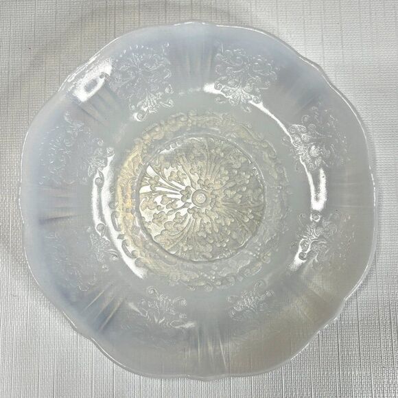 Monax Opalescent American Sweetheart Cup Saucer Vtg Macbeth Evans Replacement - Picture 5 of 5